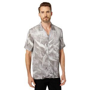 Stampd Angels Camp Collar Button-Down Angel Print LG